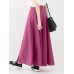 Pure Color Pleated Zipper Loose Casual Wide Leg Pants For Women