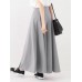 Pure Color Pleated Zipper Loose Casual Wide Leg Pants For Women